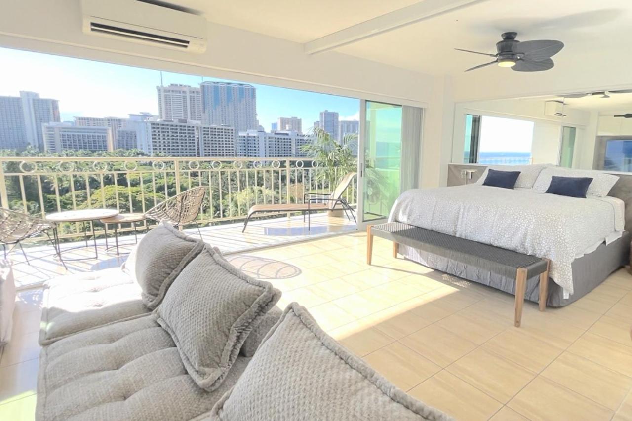 Waikiki Shore 1116 Beachfront Honolulu Eksteriør bilde